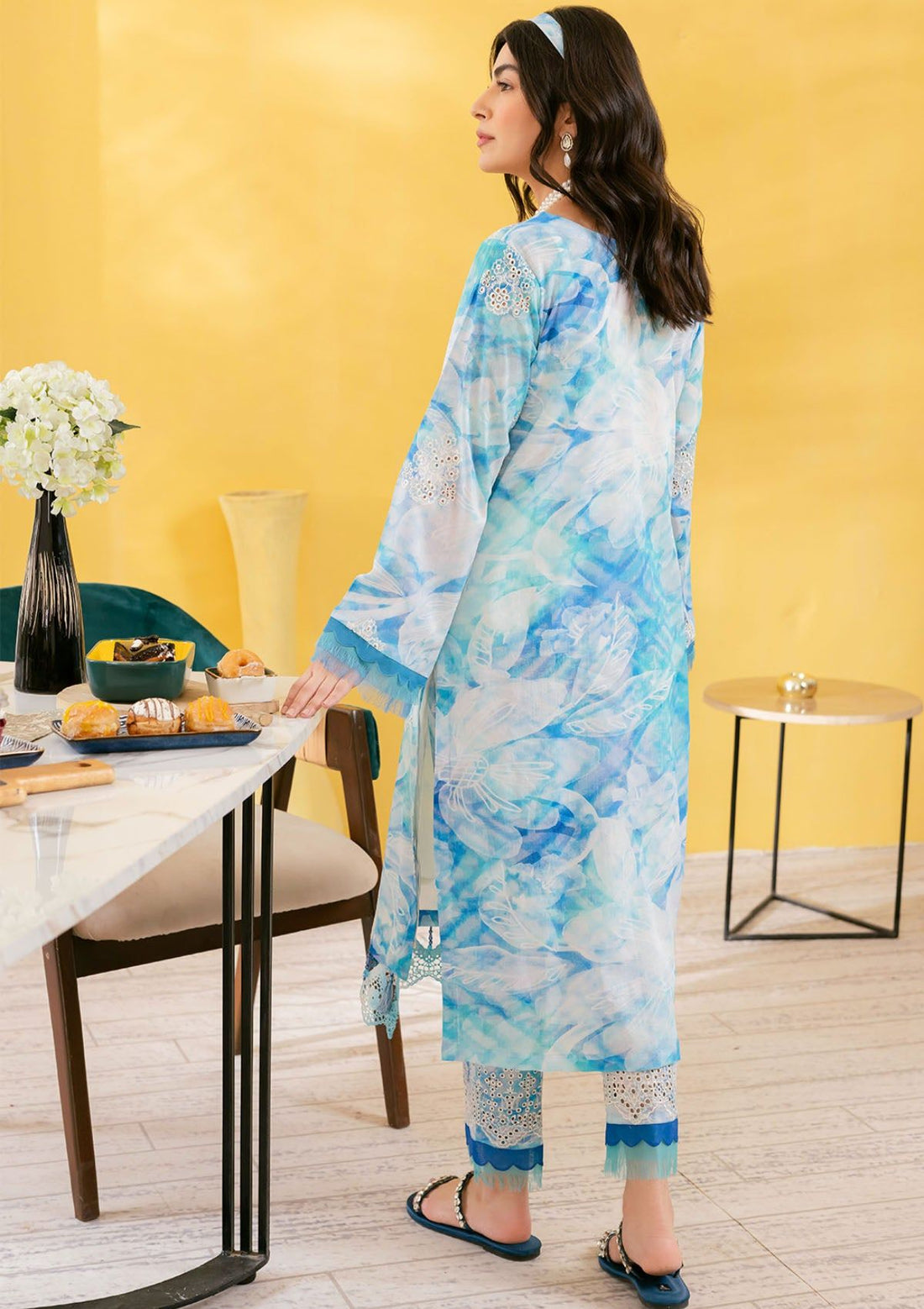 Lawn Collection - Nureh - Ballerina - E/Printed - NU2#110 - Official Nureh - Agha Fabrics UK