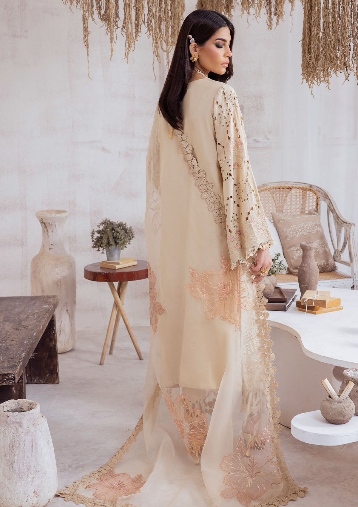 Winter Collection - Nureh - Exclusive - Karandi - NE#41 - Official Nureh - Agha Fabrics UK