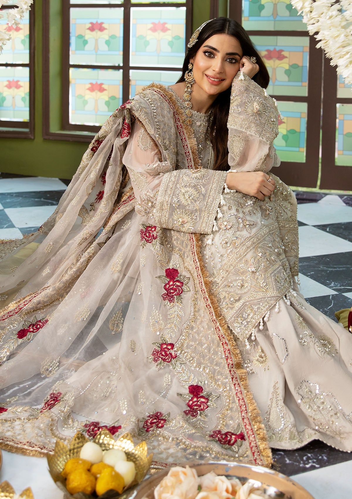 Formal Collection - Nureh - Jhoomro - NL#51 - FASANA - Official Nureh - Agha Fabrics UK