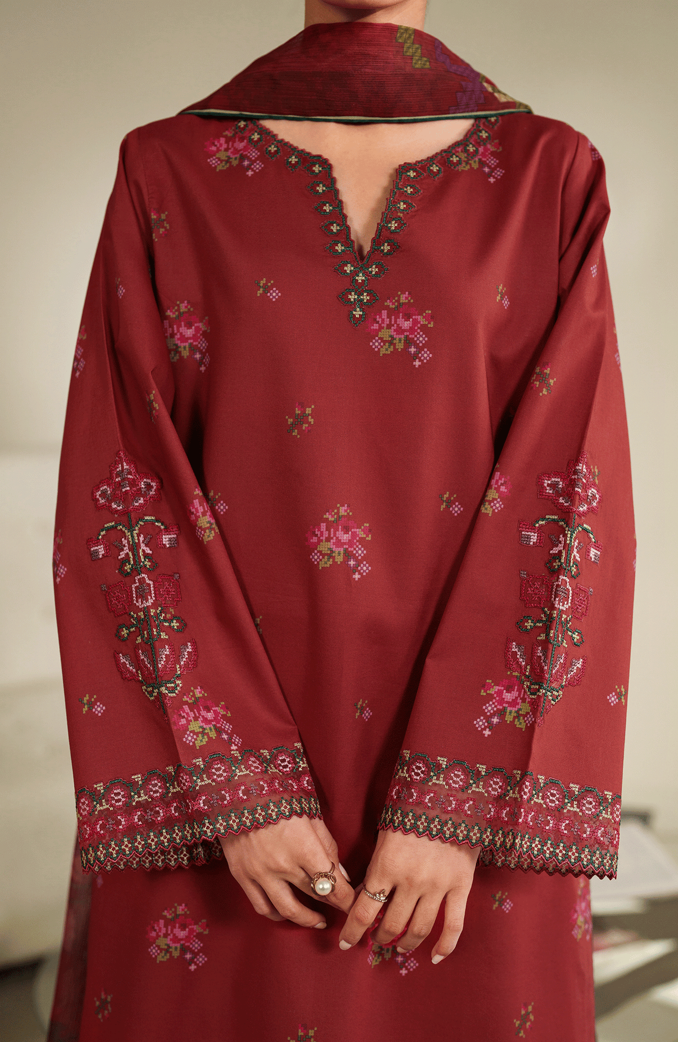 Seran | Ilara Cambric | SORREL