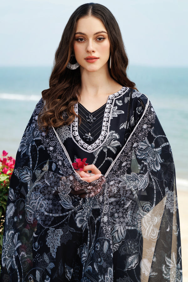 Farasha | Printed Essentials | Sable Dusk