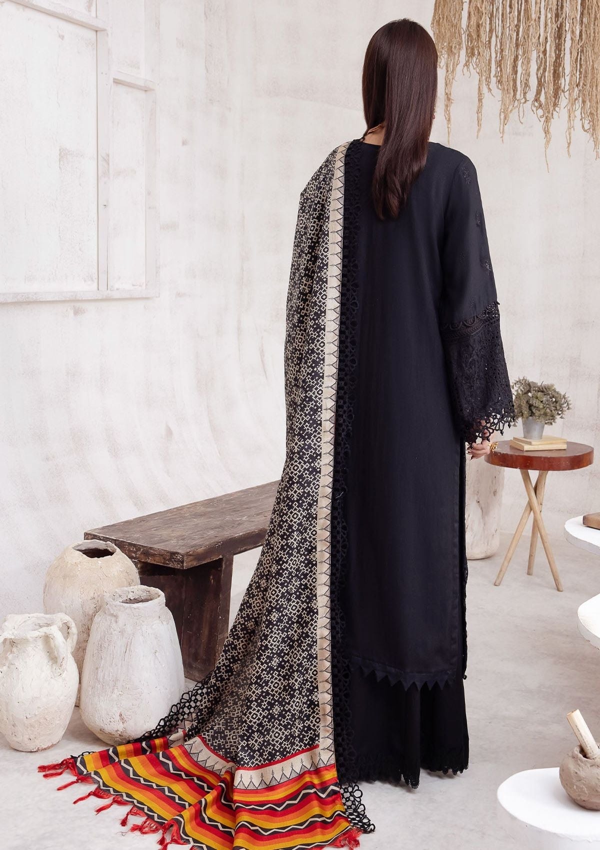 Winter Collection - Nureh - Exclusive - Karandi - NE#46 - Official Nureh - Agha Fabrics UK