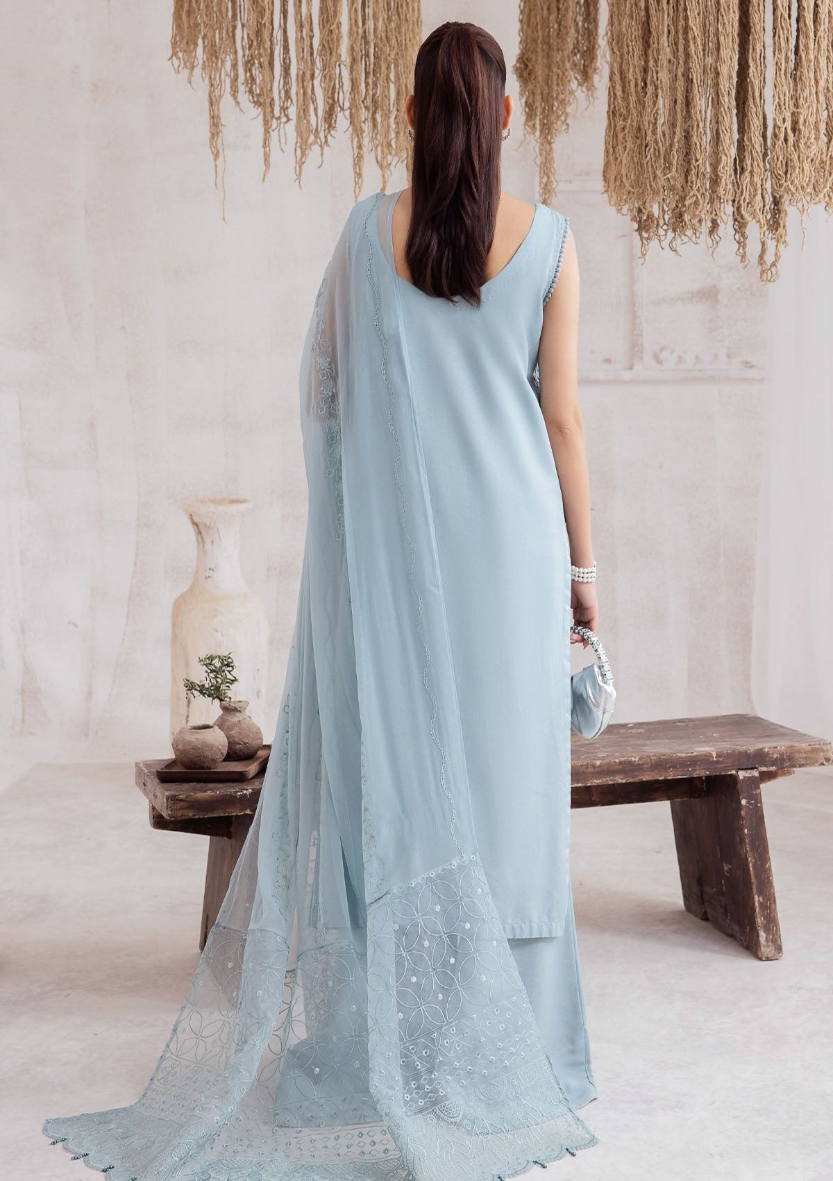 Winter Collection - Nureh - Exclusive - Karandi - NE#44 - Official Nureh - Agha Fabrics UK