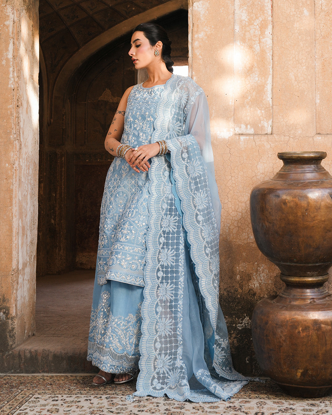Faiza Saqlain | Zimmal Formals | Yulia - Official Faiza Saqlain - Agha Fabrics UK