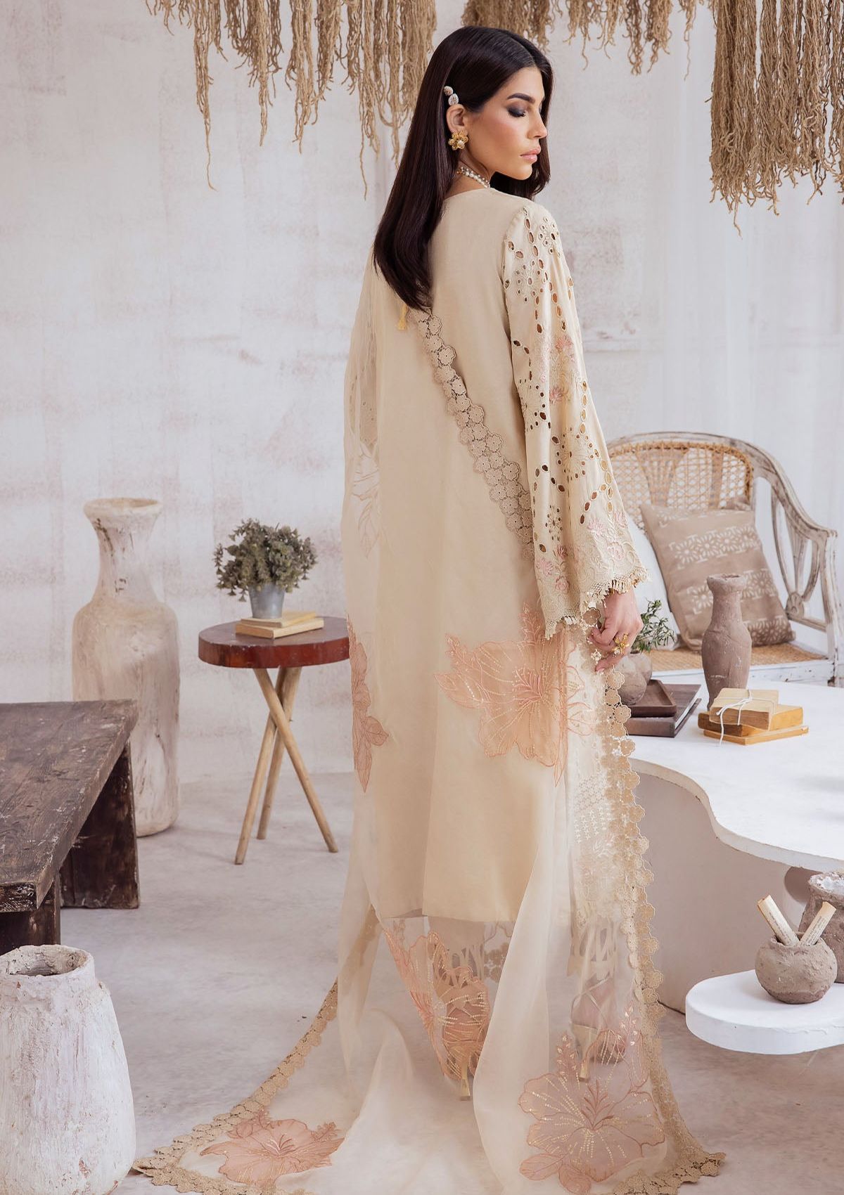 Winter Collection - Nureh - Exclusive - Karandi - NE#41 - Official Nureh - Agha Fabrics UK