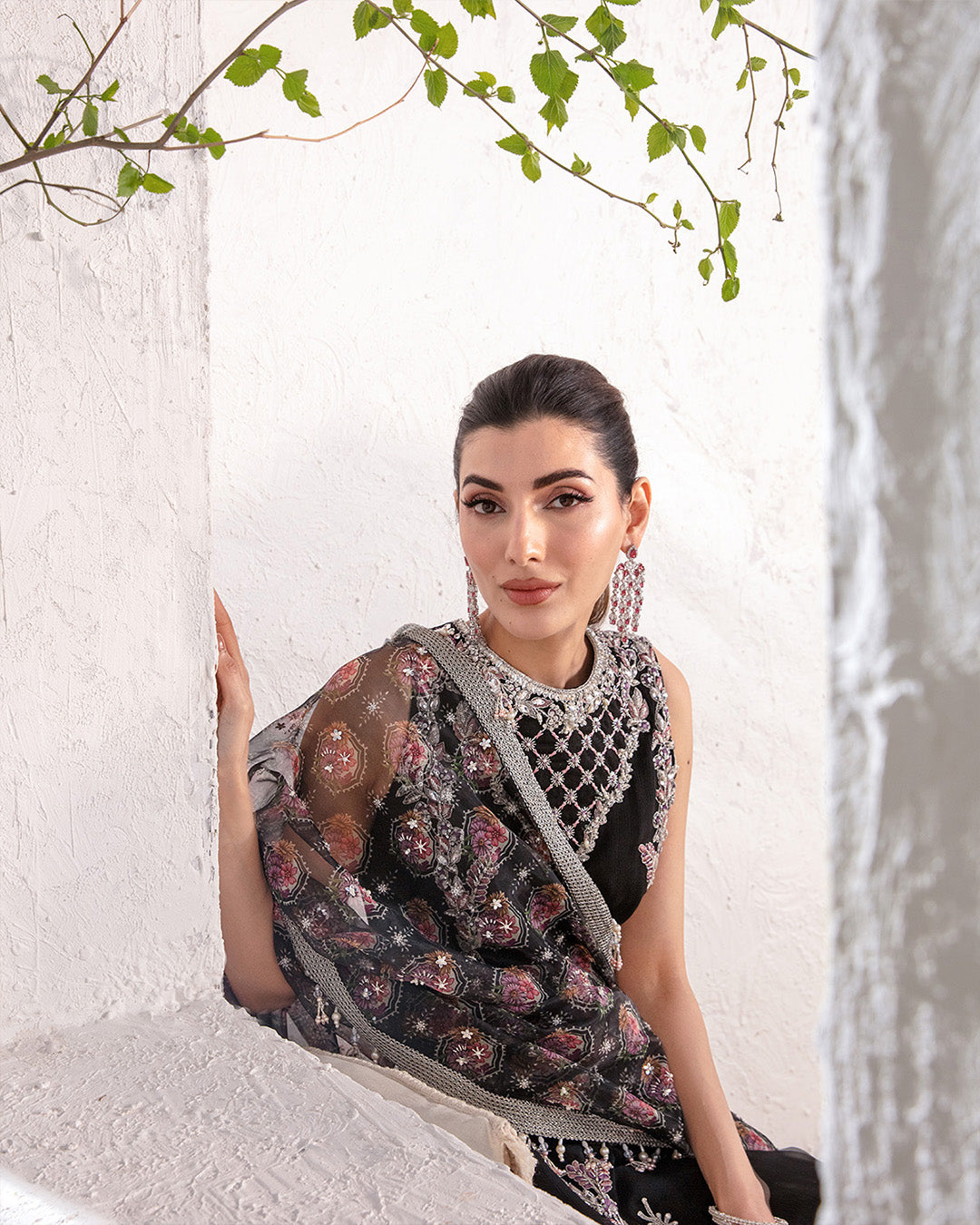 Faiza Saqlain | Lenora Luxury Pret | Cherine - Official Faiza Saqlain - Agha Fabrics UK