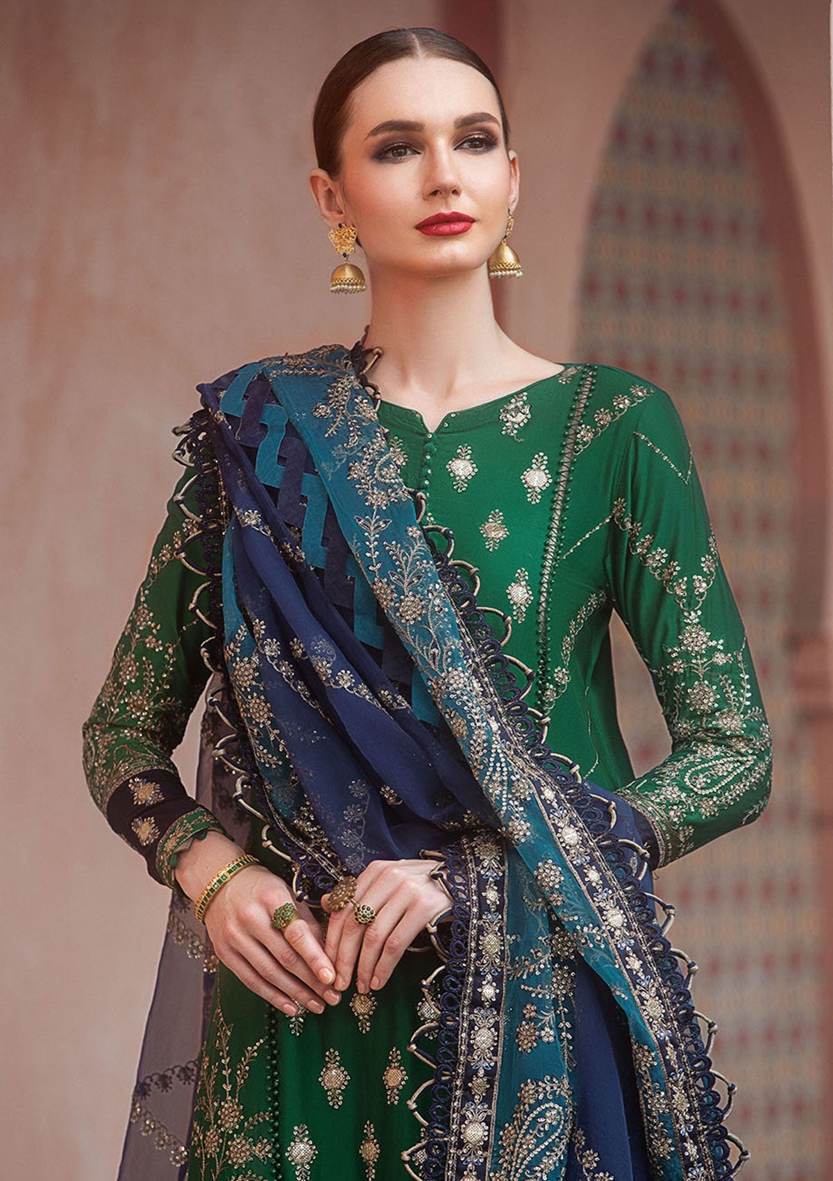 Formal Collection - Maria B - Sateen - Fall - MSF#11 - Official Maria B - Agha Fabrics UK