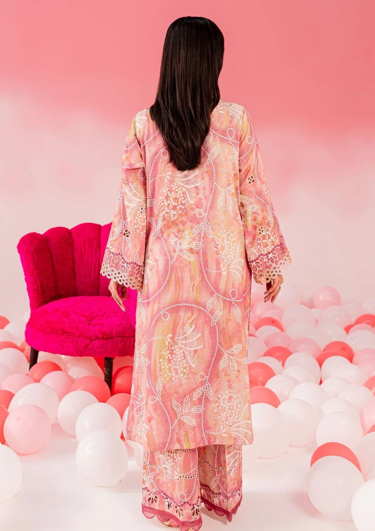 Lawn Collection - Nureh - Ballerina 24 - NU2#141 - Official Nureh - Agha Fabrics UK