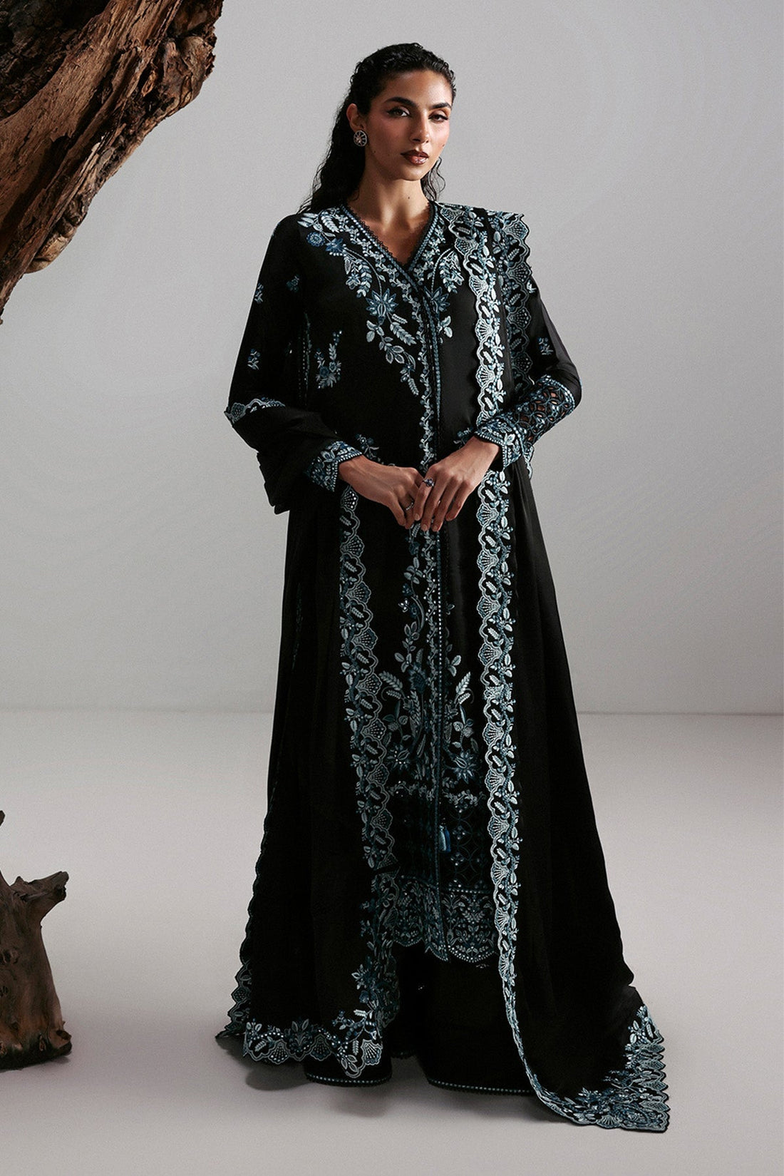 Afrozeh | Slate Ready to Wear | Rhylen - Official Afrozeh - Agha Fabrics UK