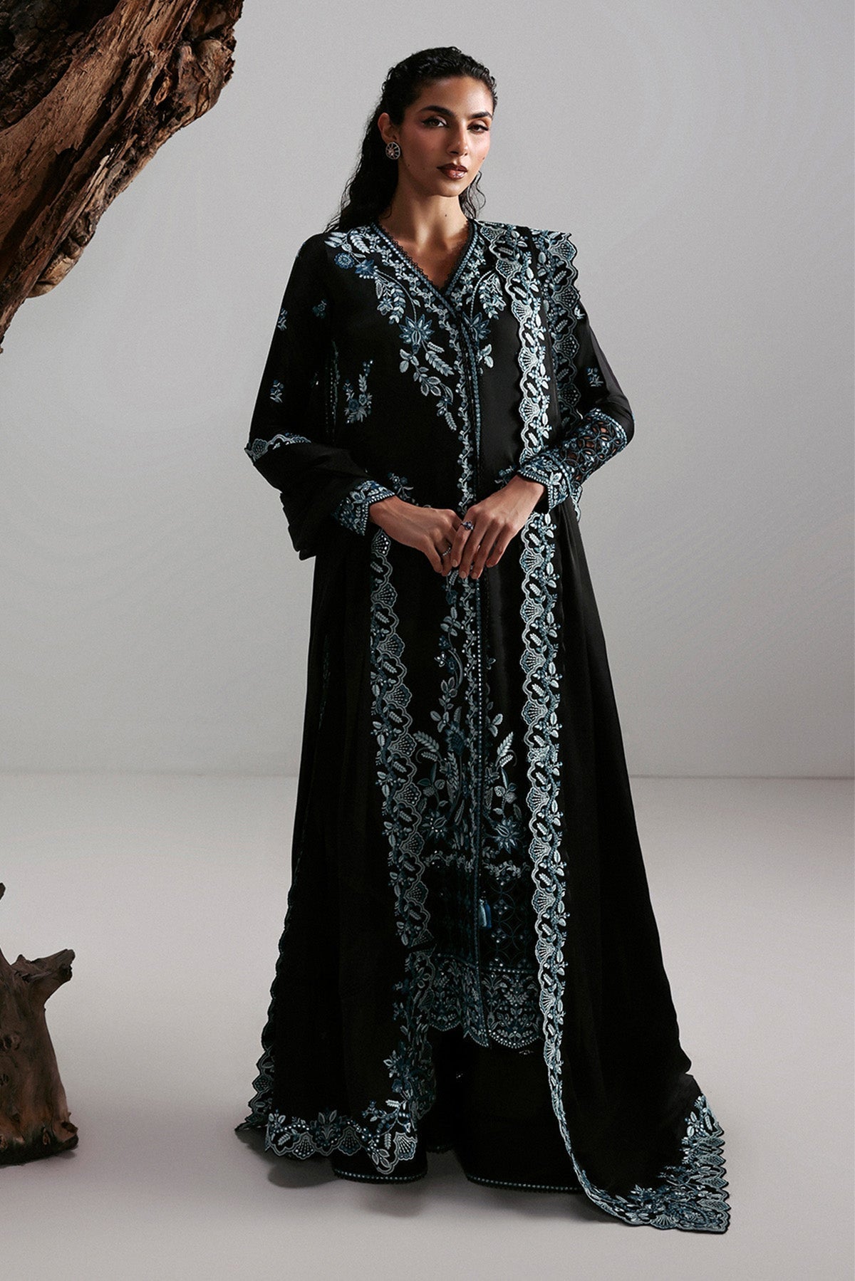 Afrozeh | Slate Ready to Wear | Rhylen - Official Afrozeh - Agha Fabrics UK