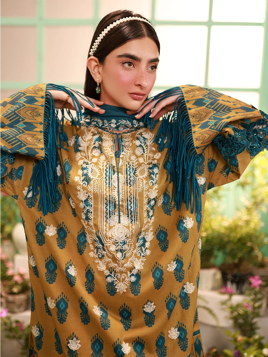 Salitex | Izel Lawn 24 | RADIANCE - LUXURY LAWN EMBROIDERED SUIT