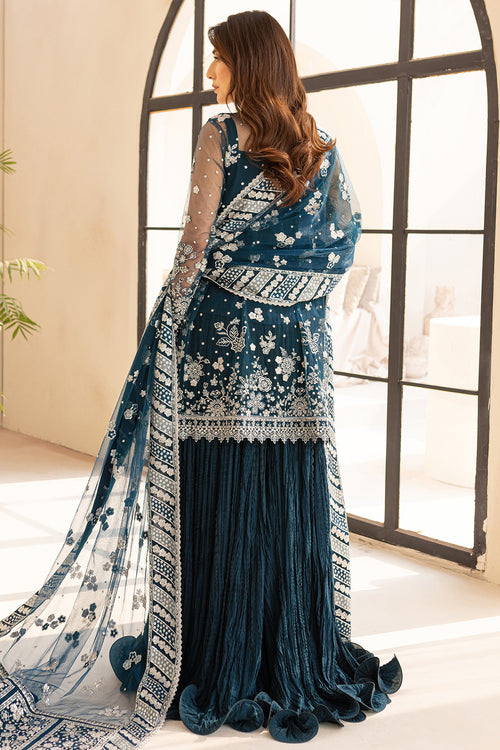 Farasha | Lu Zella Premium Formals 25 | Teal Drizzle