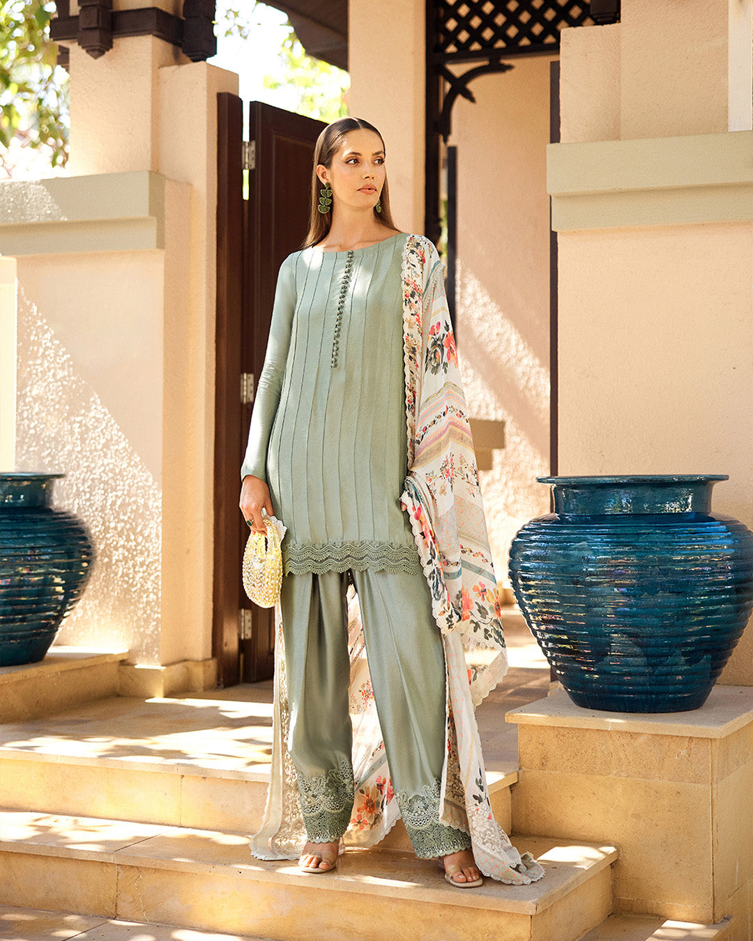 Faiza Saqlain | Carmela Luxury Pret | Arnett - Official Agha Fabrics - Agha Fabrics UK