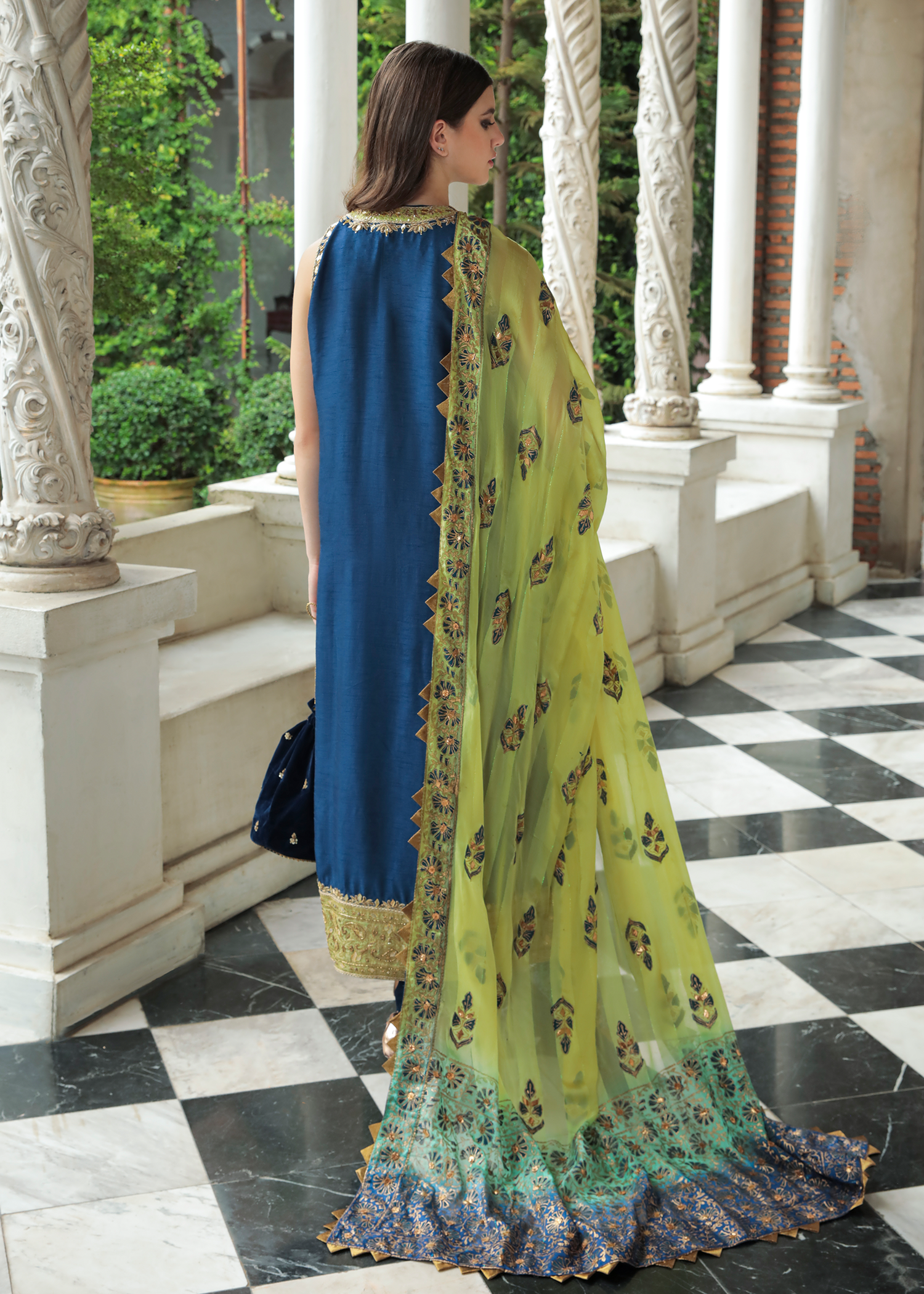 Purple Haze Pret Studio | Apsara Formals | Midnight blue outfit