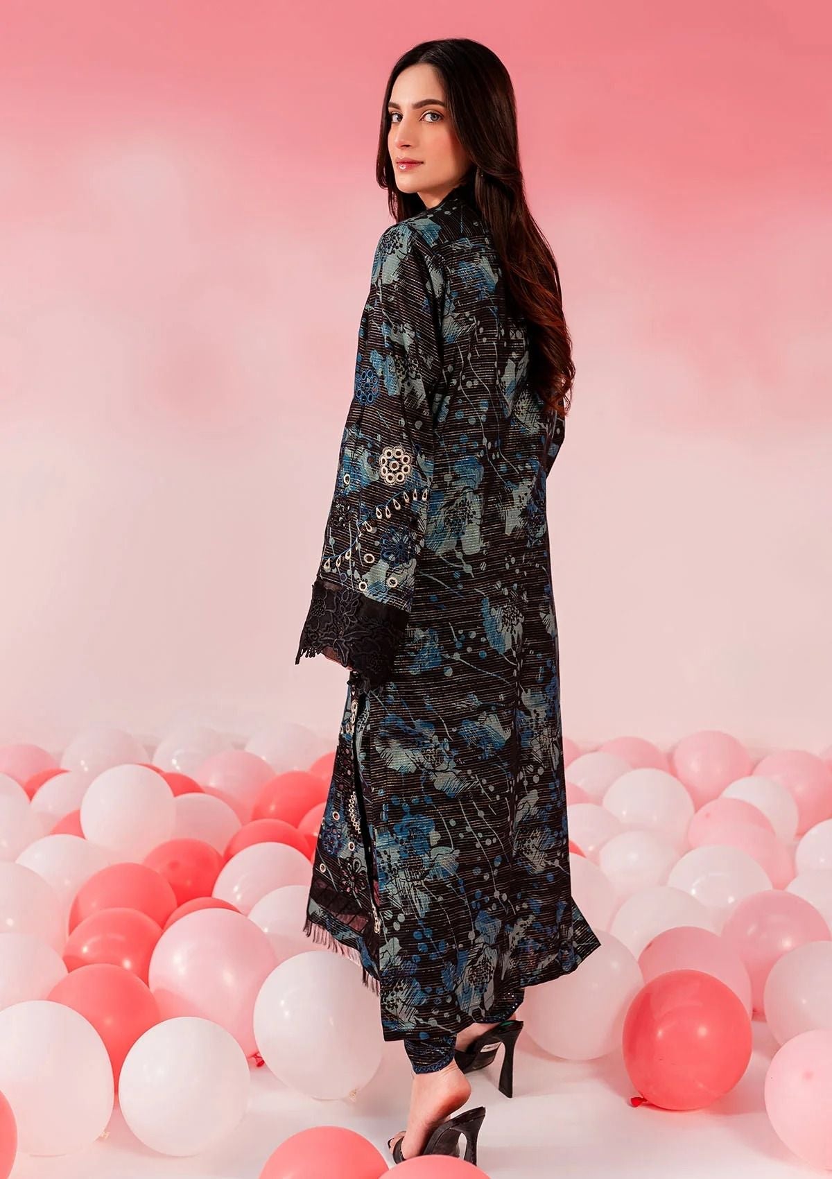 Lawn Collection - Nureh - Ballerina 24 - NU2#143 - Official Nureh - Agha Fabrics UK