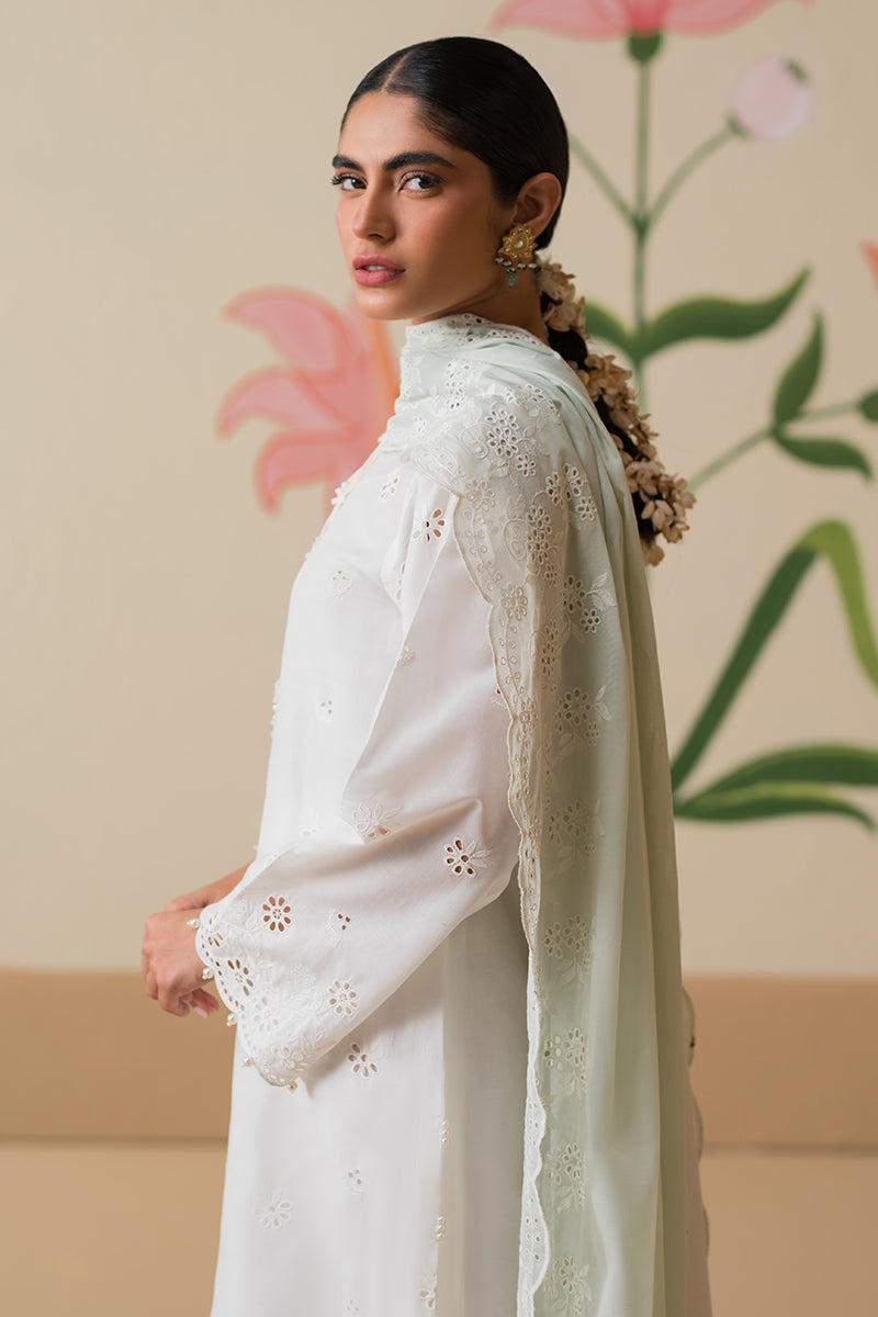 Cross Stitch | Chikankari Lawn Collection | P-06 - Official Cross Stitch - Agha Fabrics UK
