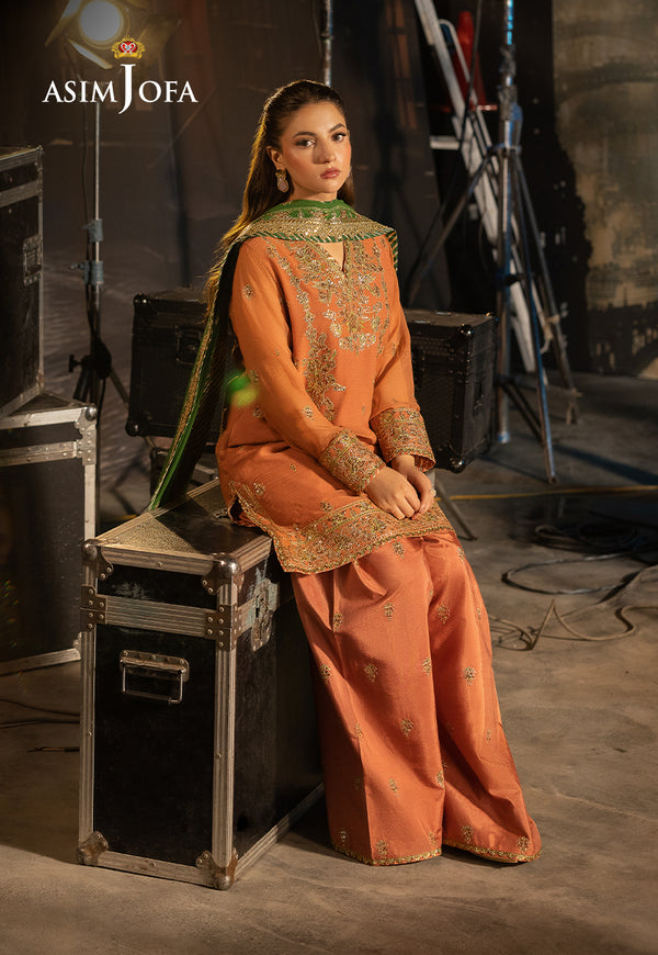 Asim Jofa | Festive Collection 25 | AJLF-03 - Official Asim Jofa - Agha Fabrics UK
