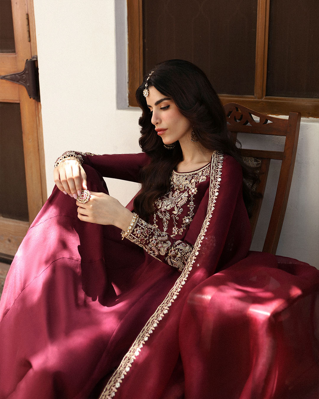 Faiza Saqlain | Mehermah Luxe Formals | Norine - Official Faiza Saqlain - Agha Fabrics UK