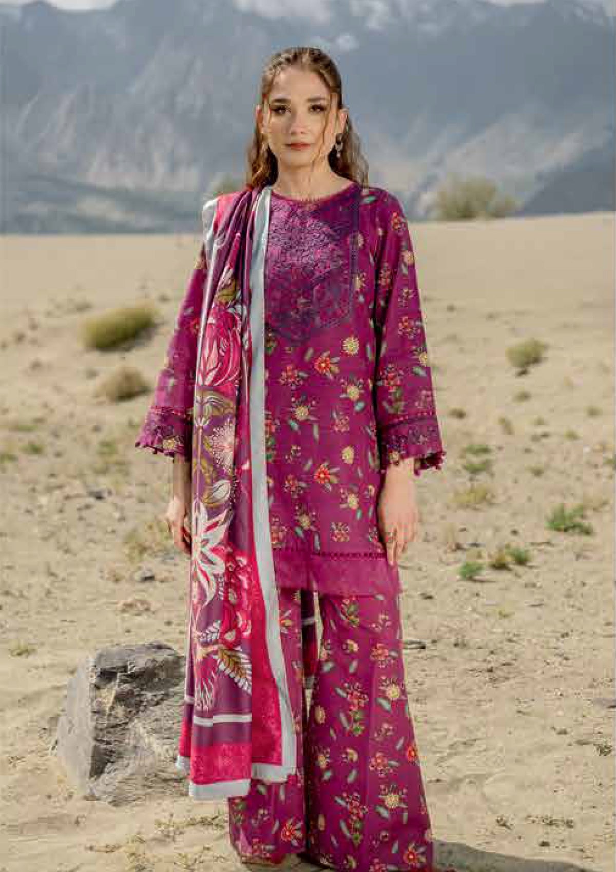Winter Collection - M.Basics - Mirage - MBM#05A - Official M.Basics - Agha Fabrics UK