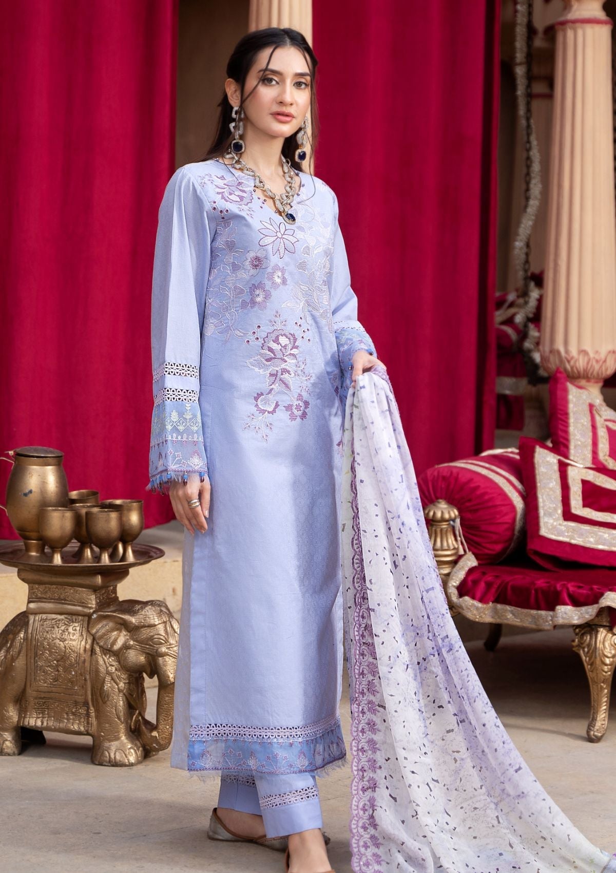 Lawn Collection - Al Zohaib - Sunshine Bloom - Eid Edition - D#8