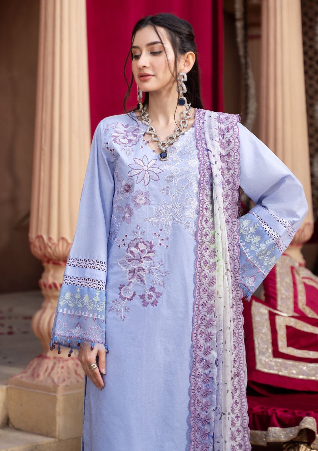 Lawn Collection - Al Zohaib - Sunshine Bloom - Eid Edition - D#8