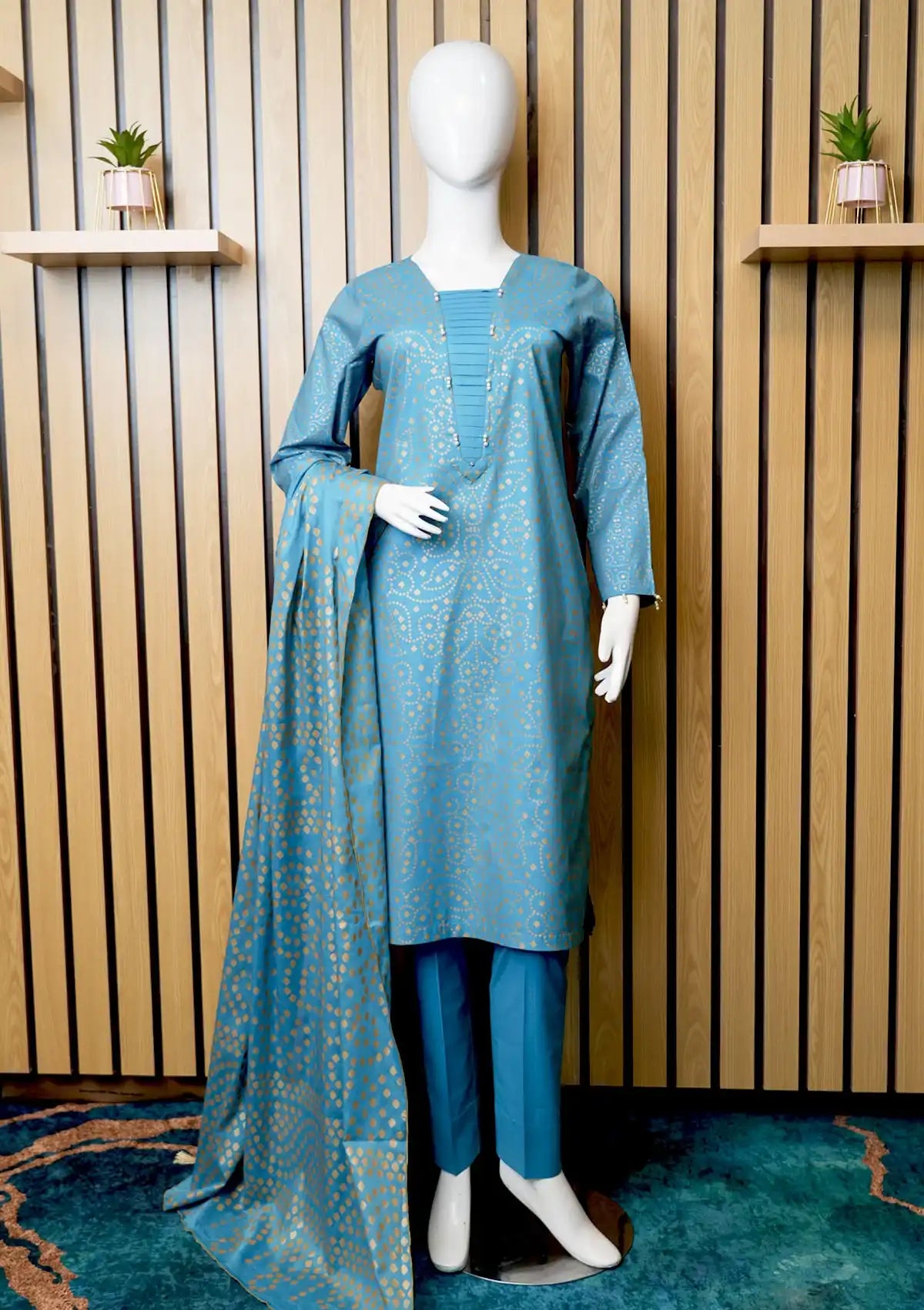 Winter Collection - Madiha Jahangir - Gulmira - Cambric - 3 pcs - D#06 - Official Madiha Jahangir - Agha Fabrics UK