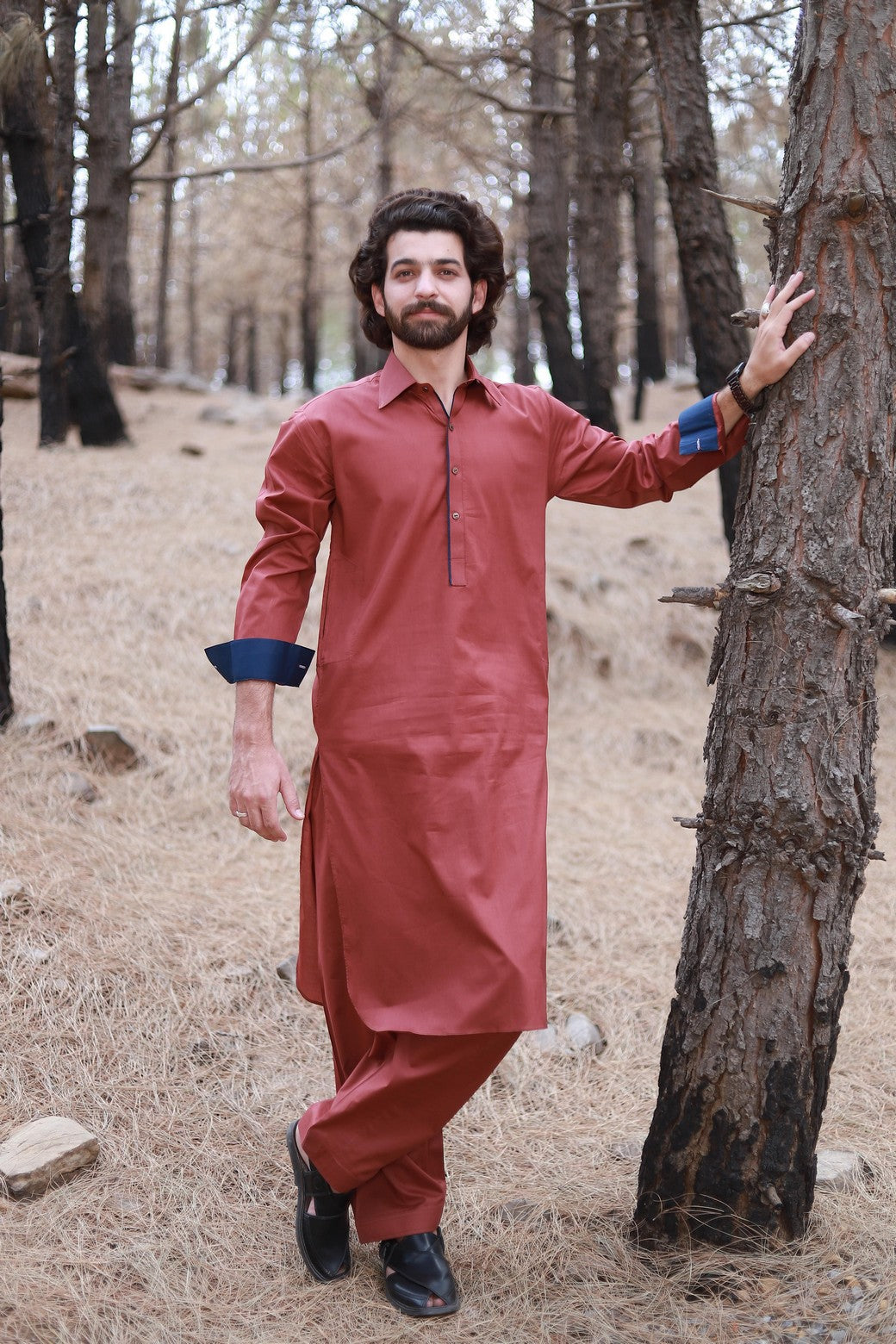 Pakistani Menswear | Men of Khyber-05 - Official Agha Fabrics Ltd. - Agha Fabrics UK