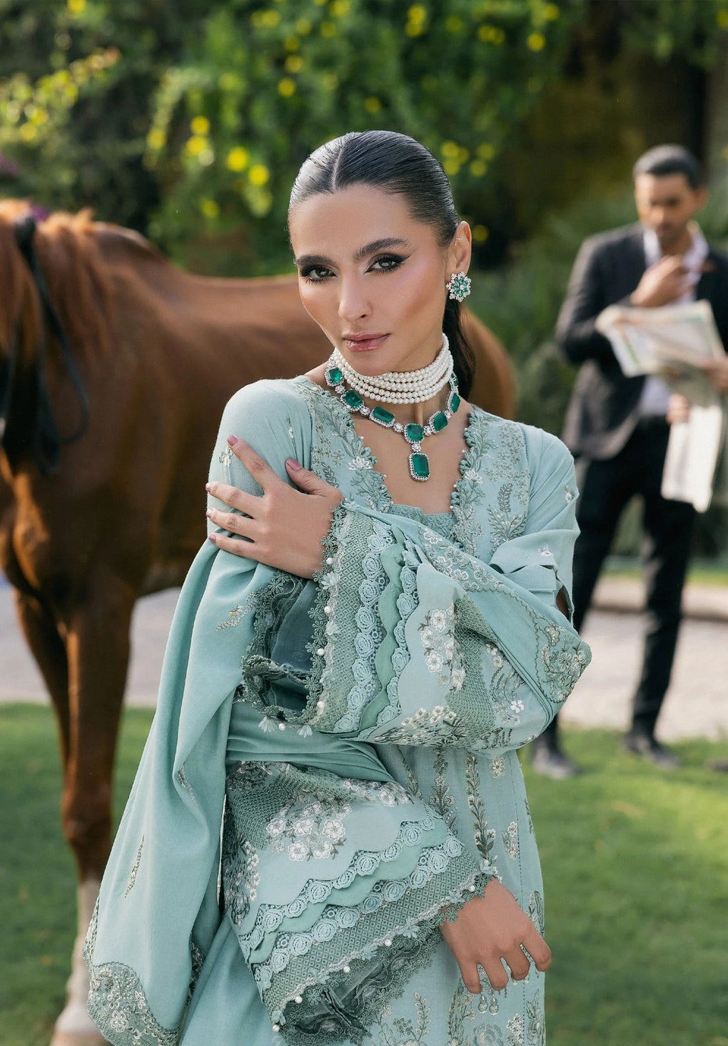 Elaf Premium | Luxury Winter 25 | EWK-7A MINTFROST