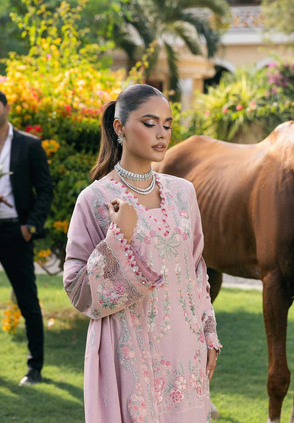 Elaf Premium | Luxury Winter 25 | EWK-7B HUSHPINK