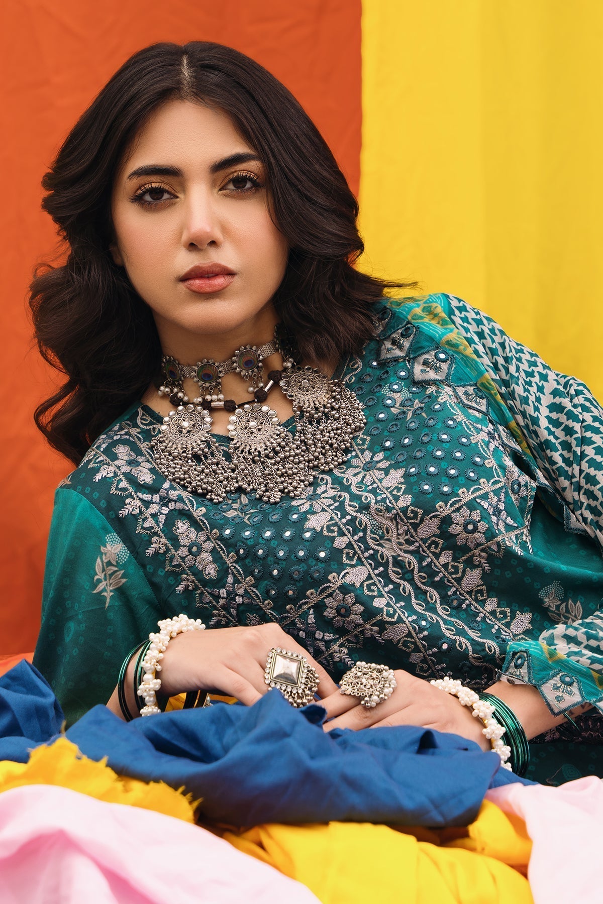 Charizma | Lawn Collection 24 | CH4-07 - Official Charizma - Agha Fabrics UK