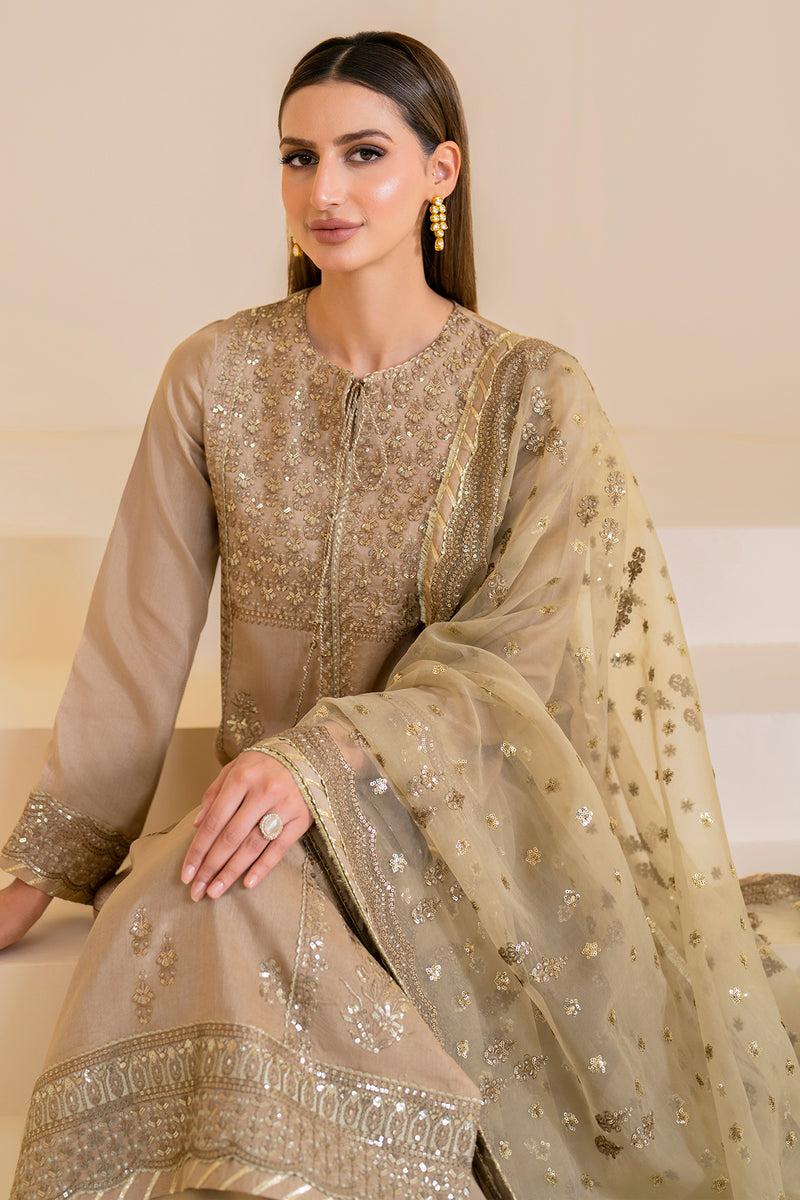 Jazmin | Formals Collection | Raw Silk UR-7024 - Official Jazmin - Agha Fabrics UK