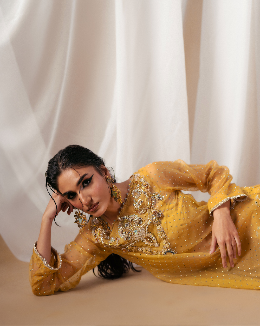 Vasal | Zyra Luxe Pret 26 | Golden Dusk