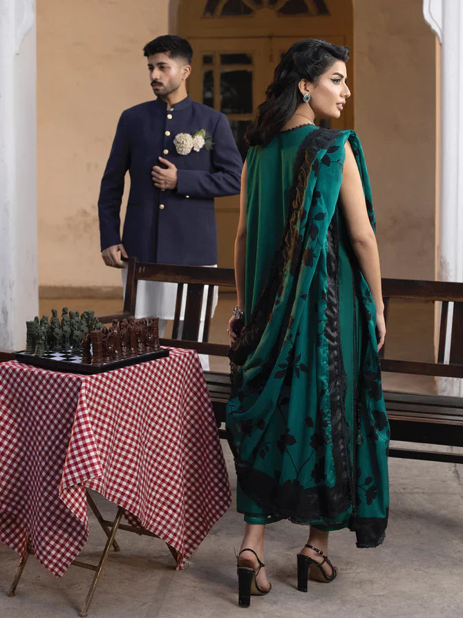 Faiza Faisal | Maya Luxury Lawn | Jaana - Official Faiza Faisal - Agha Fabrics UK