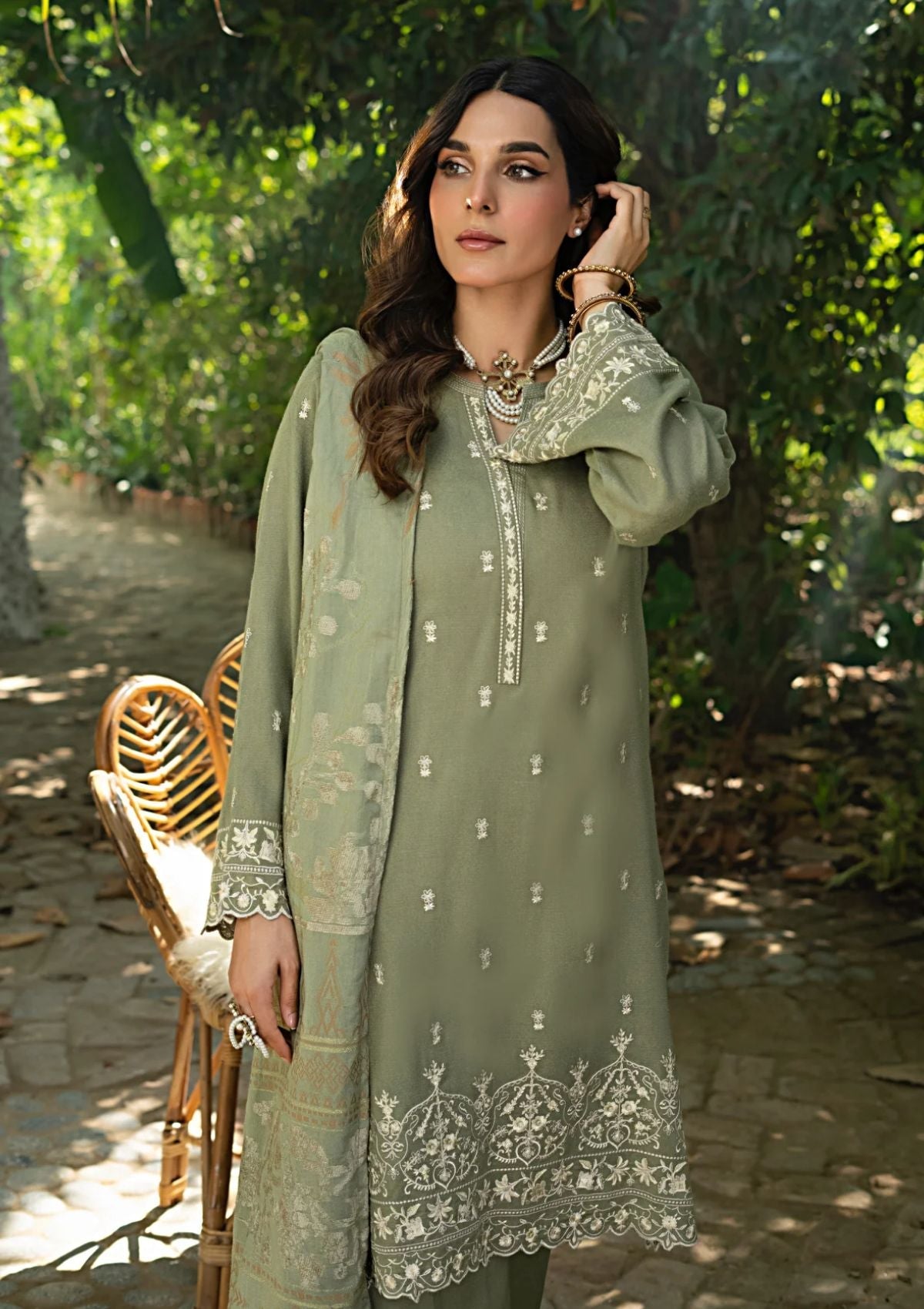 Winter Collection - Lakhany - Luxury Winter 24 - LG-IZ-0233 - Official Lakhany - Agha Fabrics UK