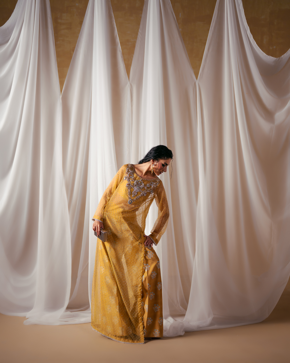 Vasal | Zyra Luxe Pret 26 | Golden Dusk