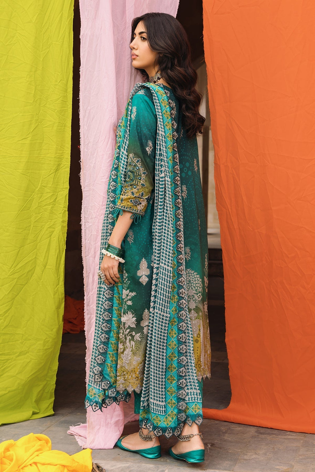 Charizma | Lawn Collection 24 | CH4-07 - Official Charizma - Agha Fabrics UK