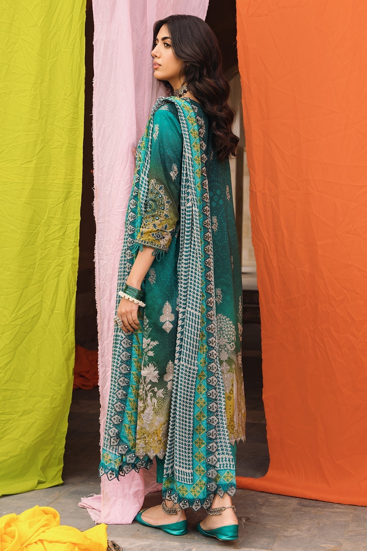 Charizma | Lawn Collection 24 | CH4-07 - Official Charizma - Agha Fabrics UK