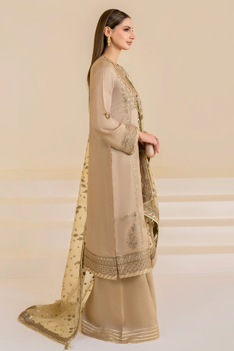Jazmin | Formals Collection | Raw Silk UR-7024 - Official Jazmin - Agha Fabrics UK