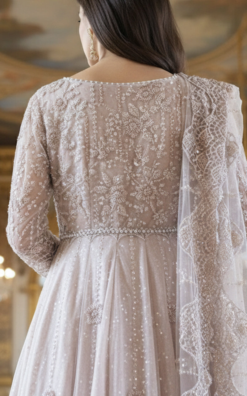 Threads and Motifs | Formal Dresses 25 | Net Embroidered Maxi