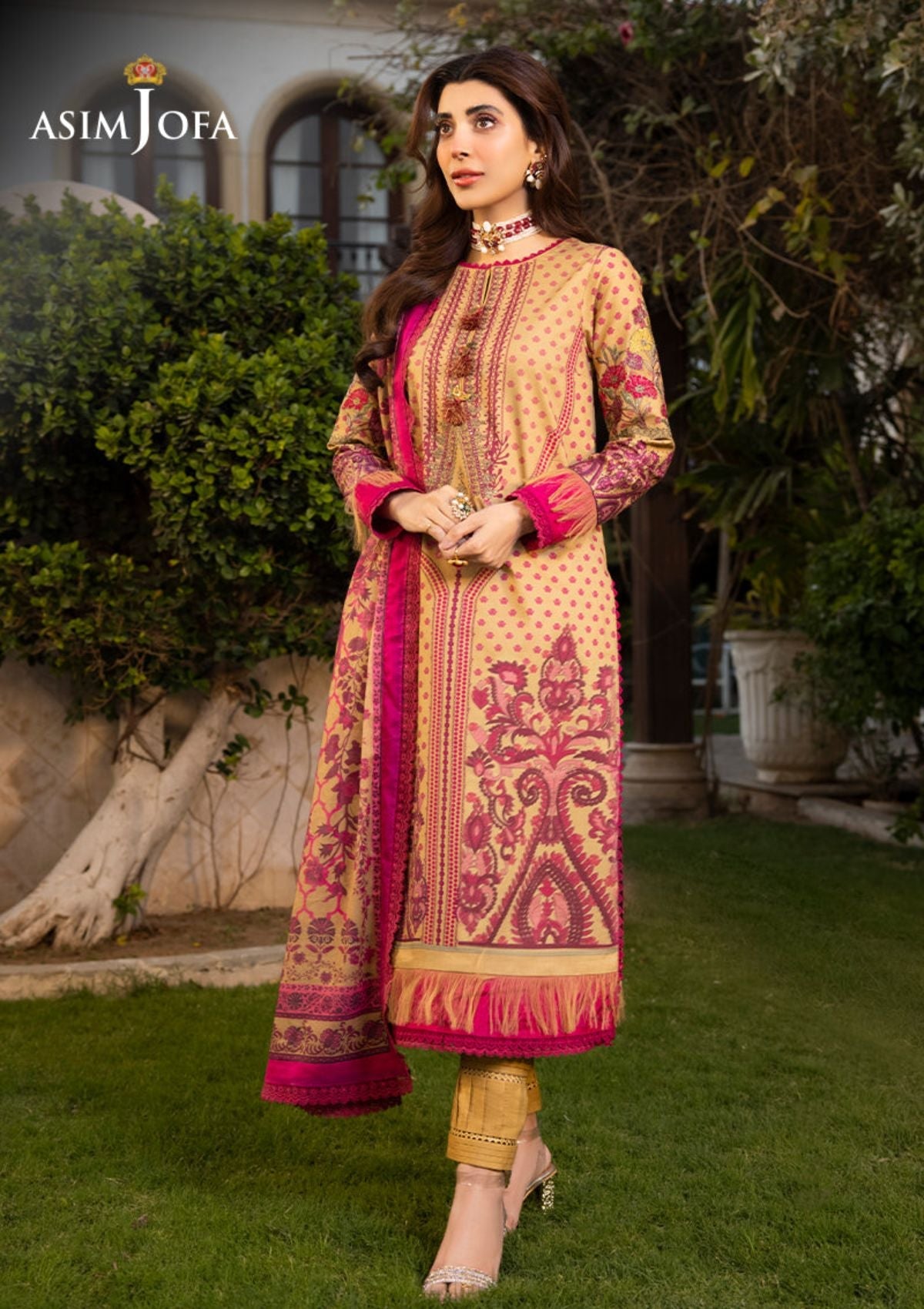Lawn Collection - Asim Jofa - Rania - Edition Two - AJS#31 - Official Asim Jofa - Agha Fabrics UK