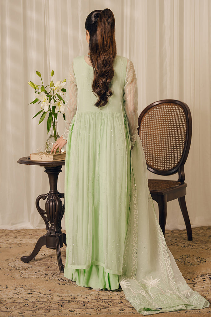 Cross Stitch | Luxury Pret | MINT BLOOM - Official Cross Stitch - Agha Fabrics UK