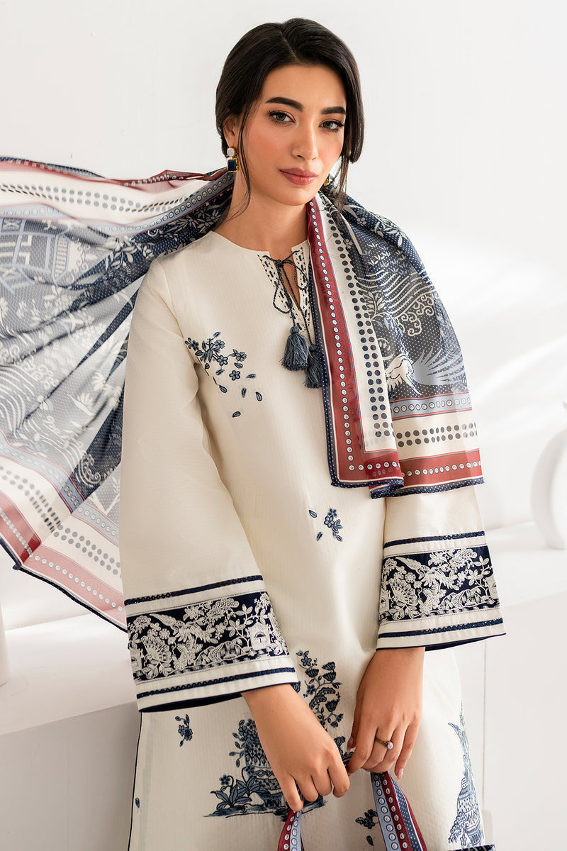 Jazmin | Summer Lawn | USE - 9075 - Official Jazmin - Agha Fabrics UK