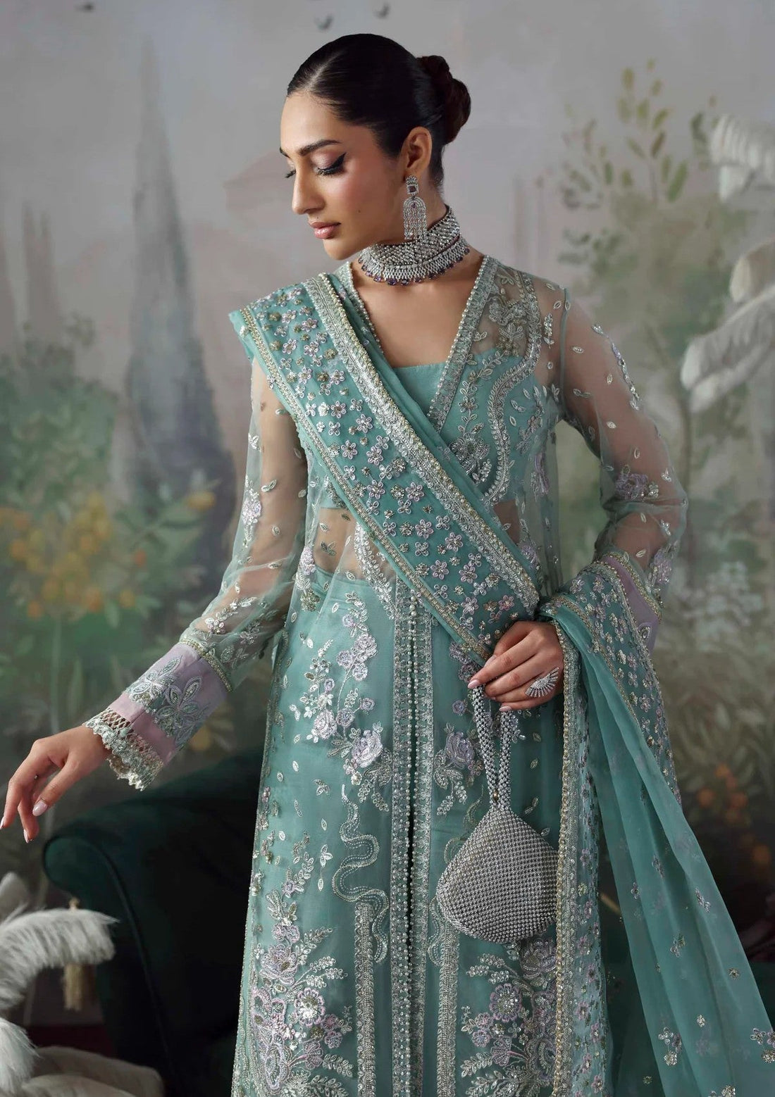 Formals - Akbar Aslam - Mastani - Luxury Formals - M25#1587 - Shahnaz