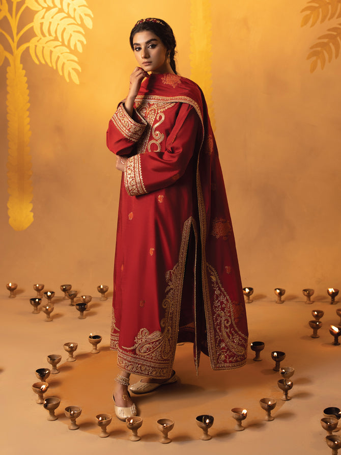 Faiza Faisal | Signature Pret Eid Edit | Gina - Official Agha Fabrics - Agha Fabrics UK