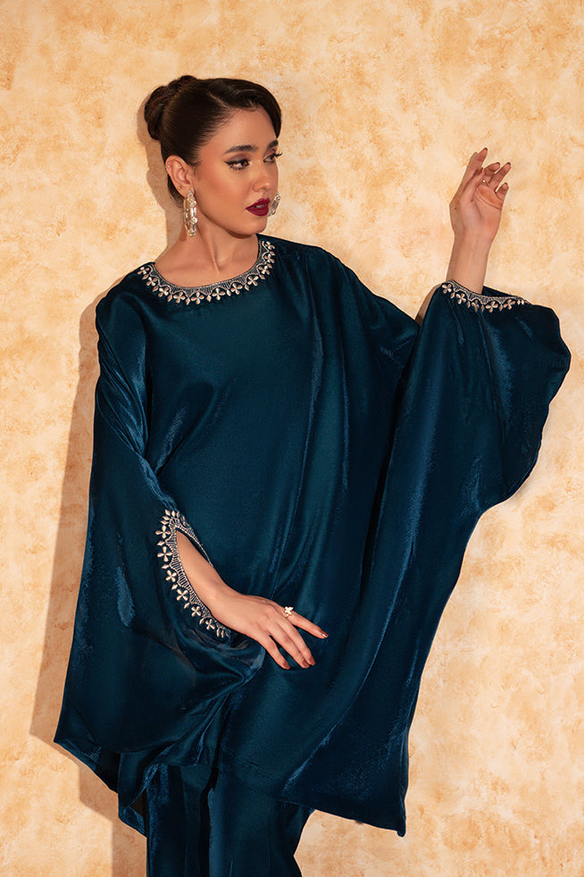 Fozia Khalid | Velvet Deck | Nina - Official Fozia Khalid - Agha Fabrics UK