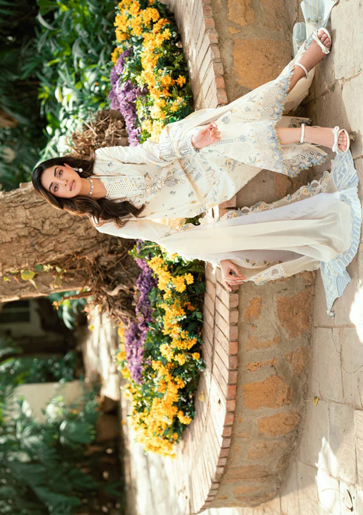 Lawn - Qalamkar - Luxury - Eid Edit 25 - SB#09 - Adeena