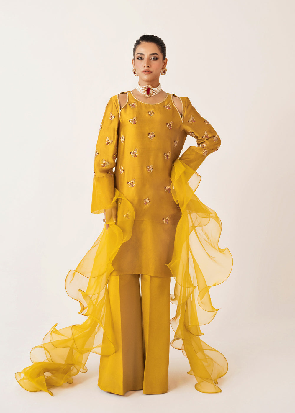 Dastoor | Euphoria Luxury Pret 24 | Sunshine - Official Dastoor - Agha Fabrics UK