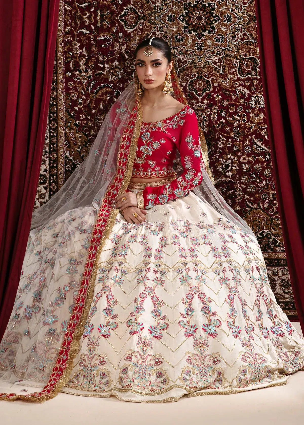 Dastoor | Noor-E-Jahan Wedding Collection'24 | Muskaan - Official Dastoor - Agha Fabrics UK