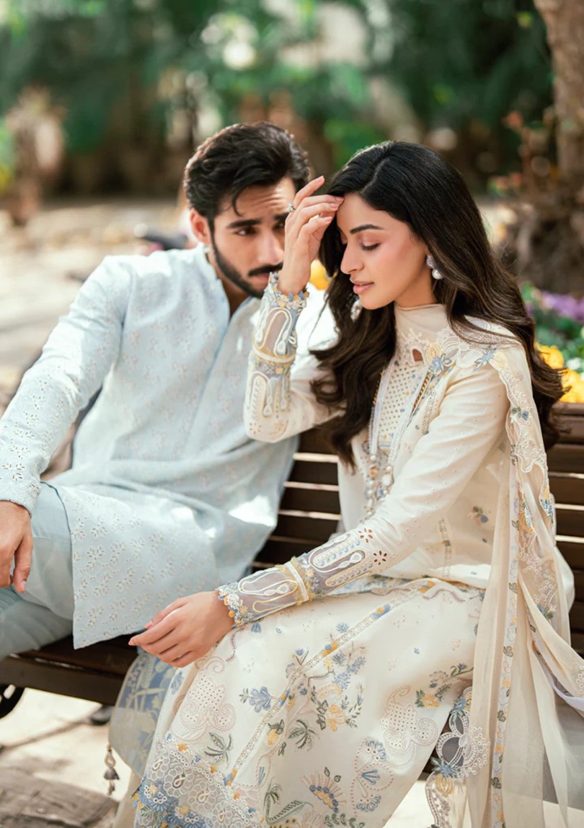 Lawn - Qalamkar - Luxury - Eid Edit 25 - SB#09 - Adeena
