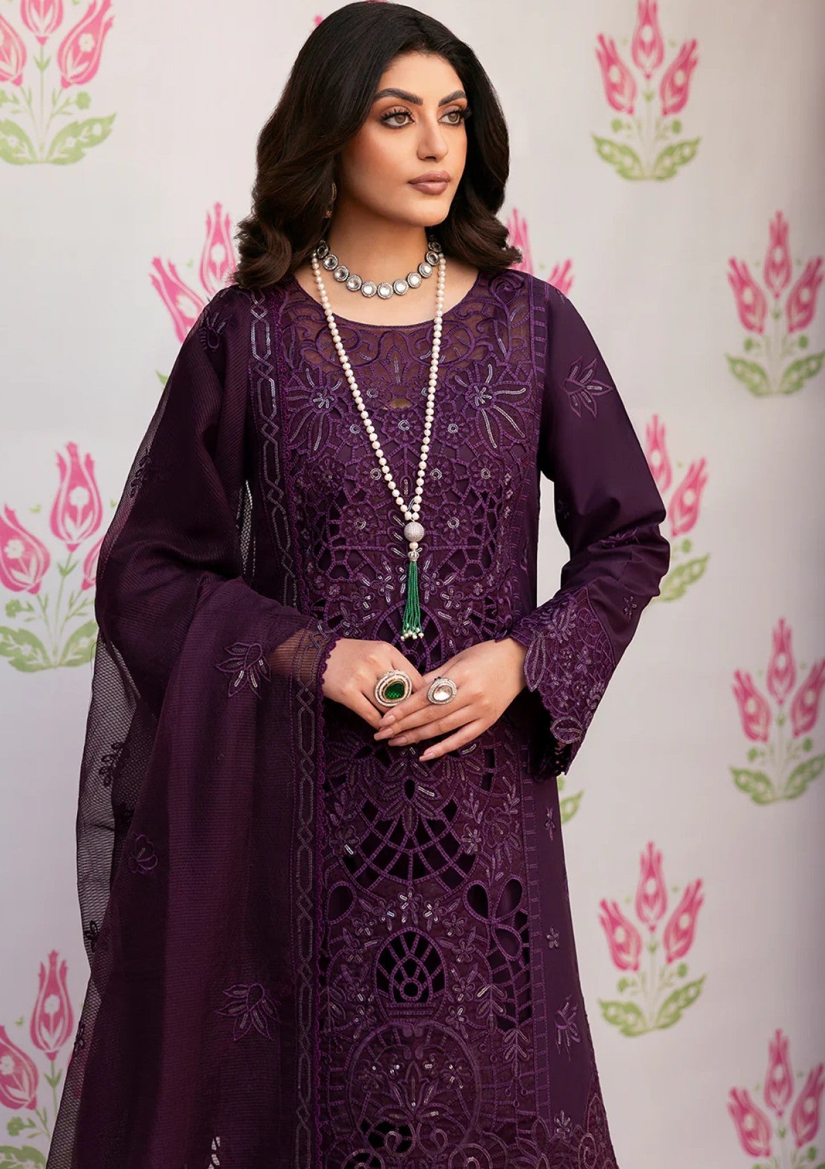 Lawn - Mahnur - Husn e Jahan - MHJ#11 - Liana